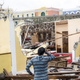 Damaged homes in the La Perla neighborhood of San Juan, Puerto Rico, the day after Hurricane Maria made landfall on Sept. 21, 2017. (Alex Wroblewski/Getty Images)
